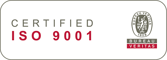 ISO 9001 -laatusertifikaattilogo