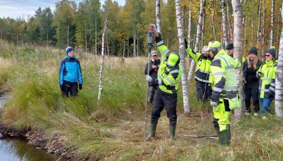 HASUdigi project`s on the ground training for local operators in Oulu.